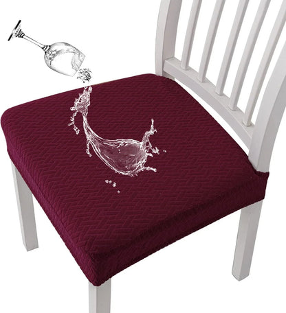 🎅🔥 Waterproof Jacquard Chair Covers! Durable. Stylish & Easy-Clean 🪑✨
