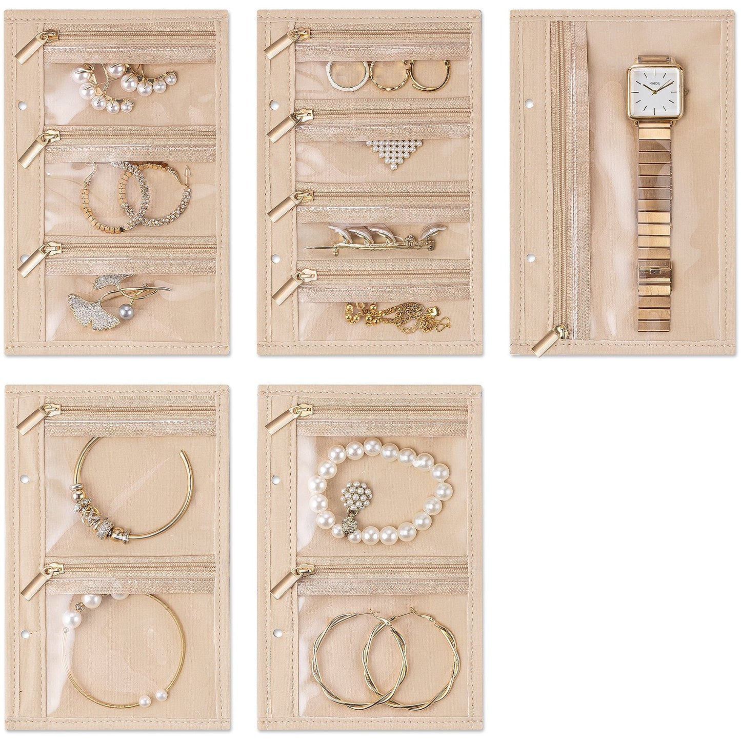 No More Tangled Necklaces – Luxury Travel Jewelry Organizer Book