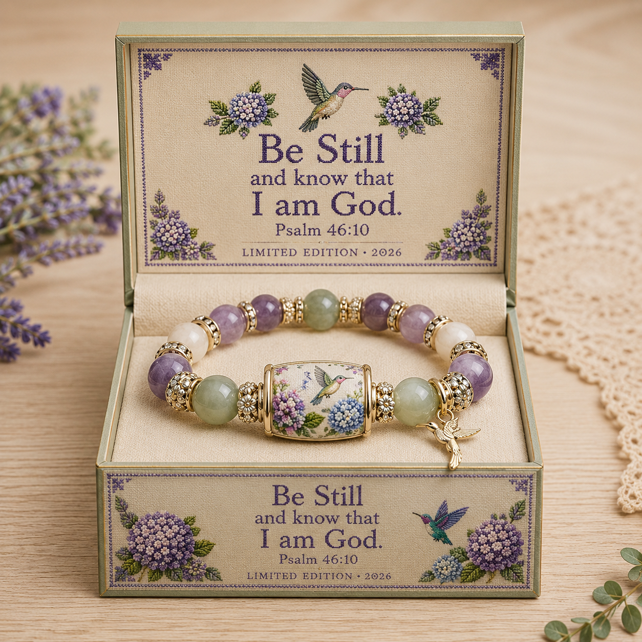 🌿 Love. Peace & Spring Blessings 💖 | 2026 Limited Edition Bracelet - Only 15 Left
