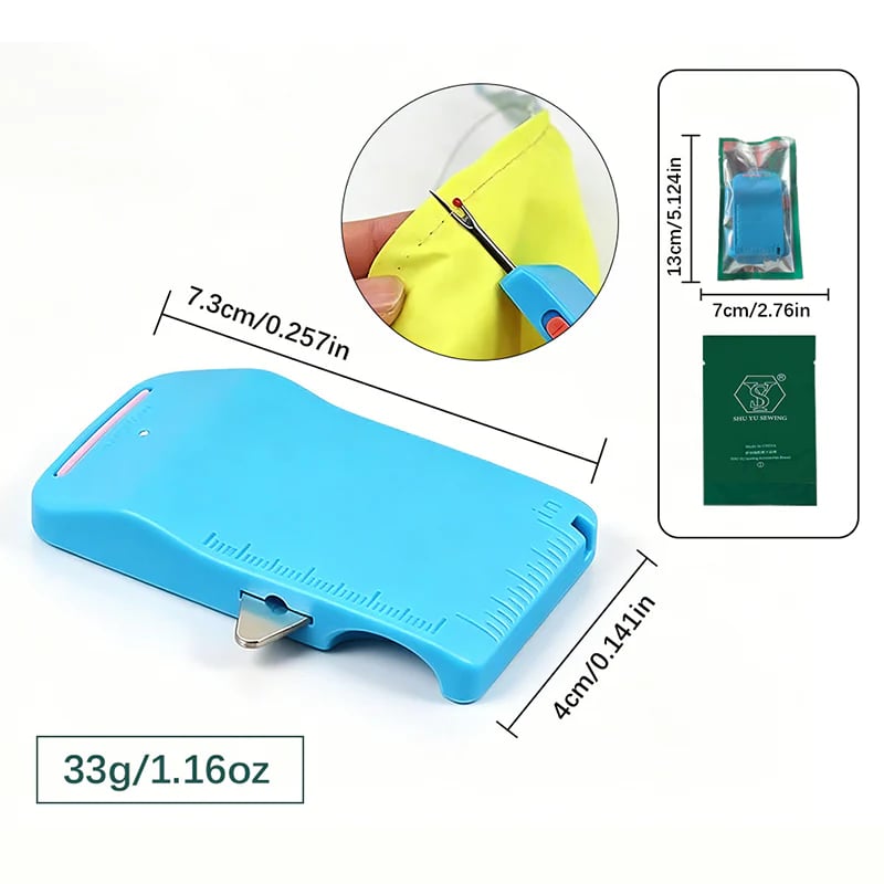 🧵 LIMITED-TIME 49% OFF! ✨ Sewing Seam Guide & Ripper – 3-in-1. Precise. Portable ✂️
