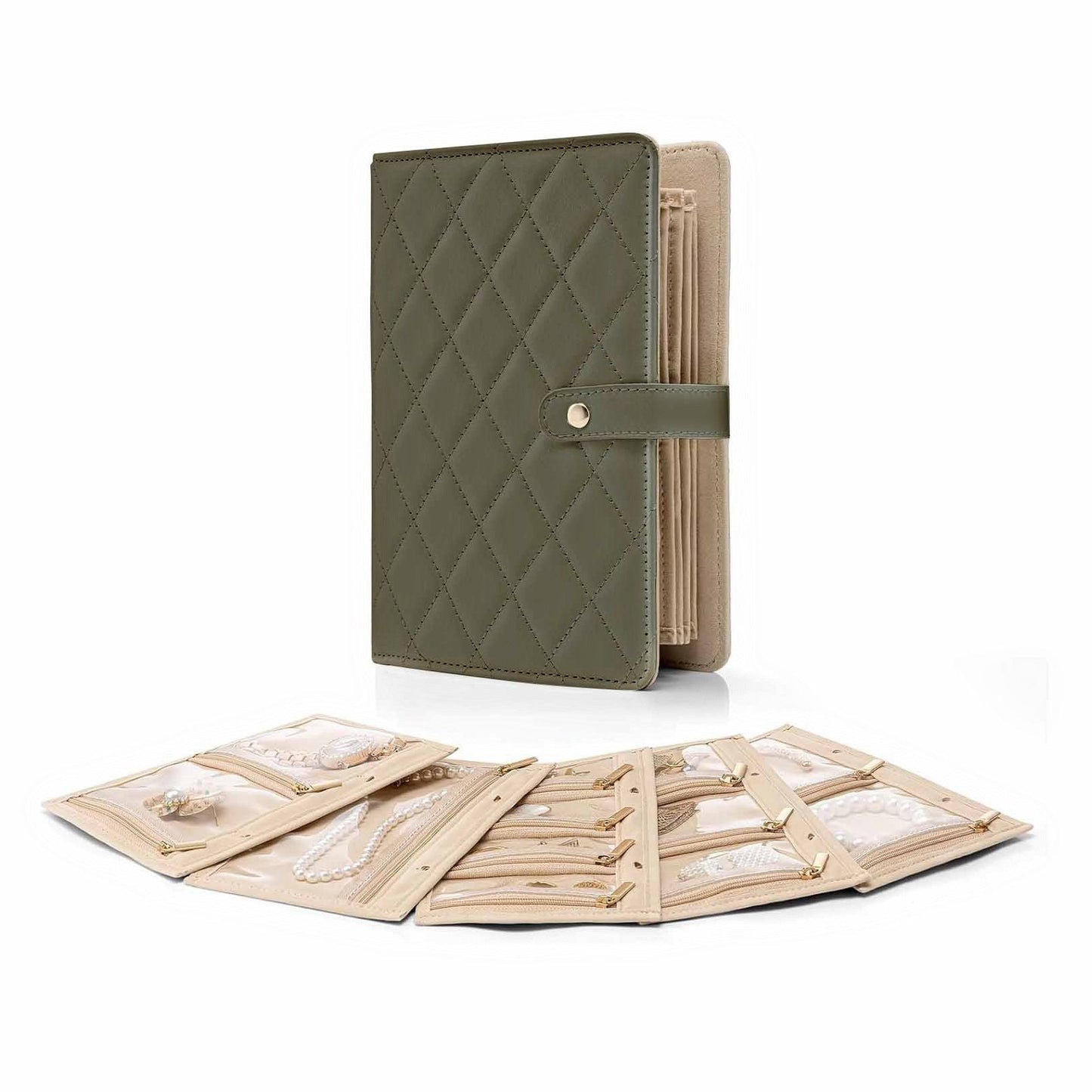 No More Tangled Necklaces – Luxury Travel Jewelry Organizer Book