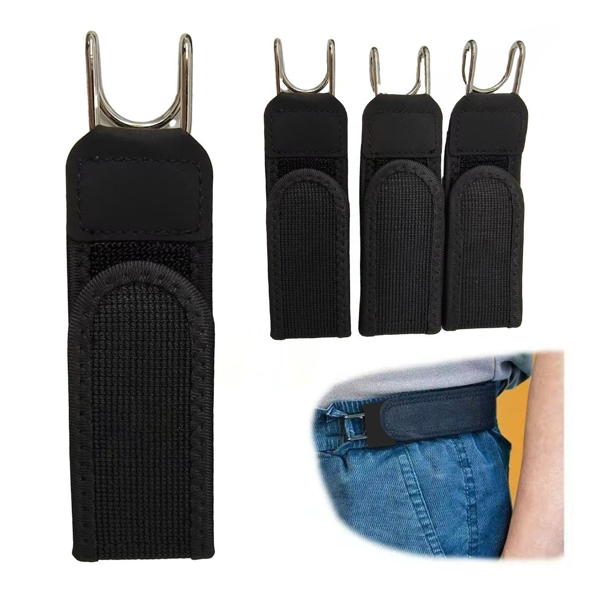HAILTH Tactical Metal Hook Elastic Belt (Buy 1 Get 1 Free)