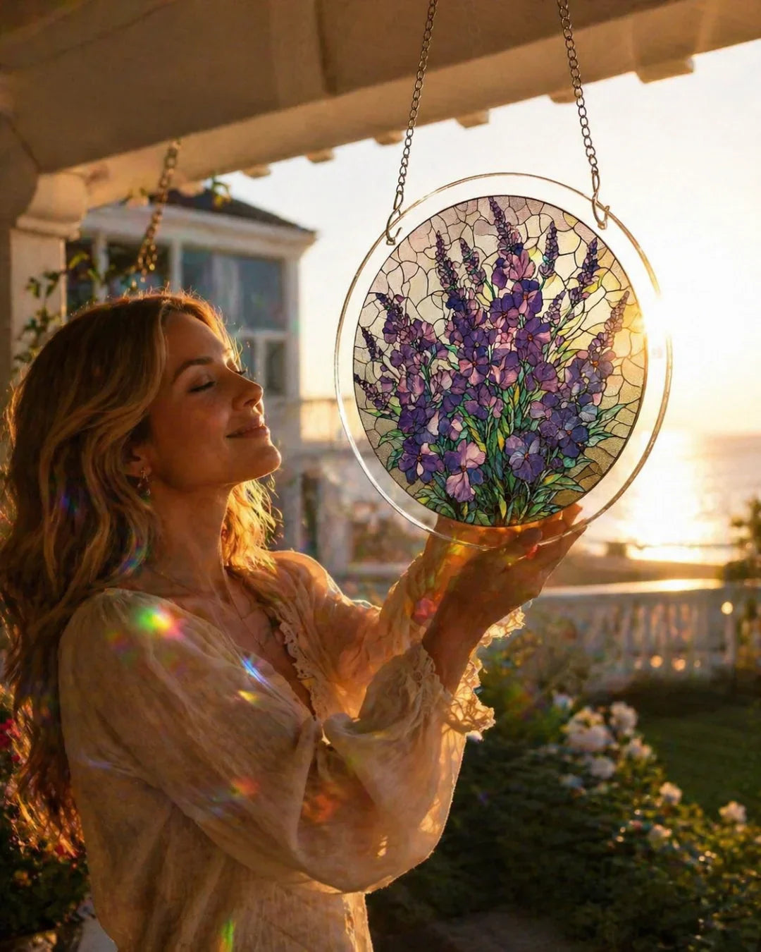 🔥LAST DAY 49% OFF ☀️🛍️Acrylic Jigsaw Puzzle Suncatcher 80 Pieces