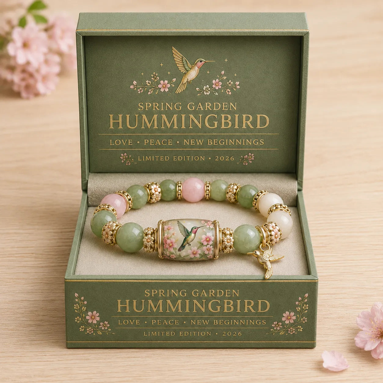 🌿 Love. Peace & Spring Blessings 💖 | 2026 Limited Edition Bracelet - Only 15 Left