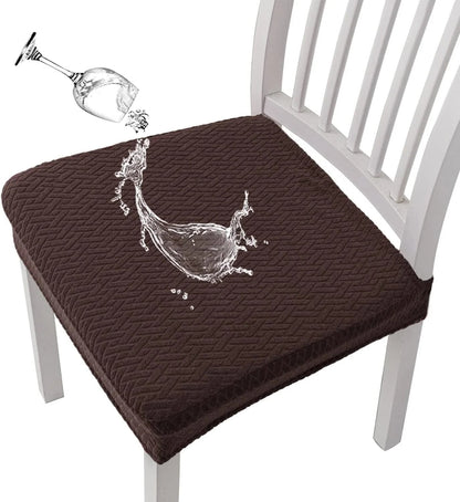 🎅🔥 Waterproof Jacquard Chair Covers! Durable. Stylish & Easy-Clean 🪑✨