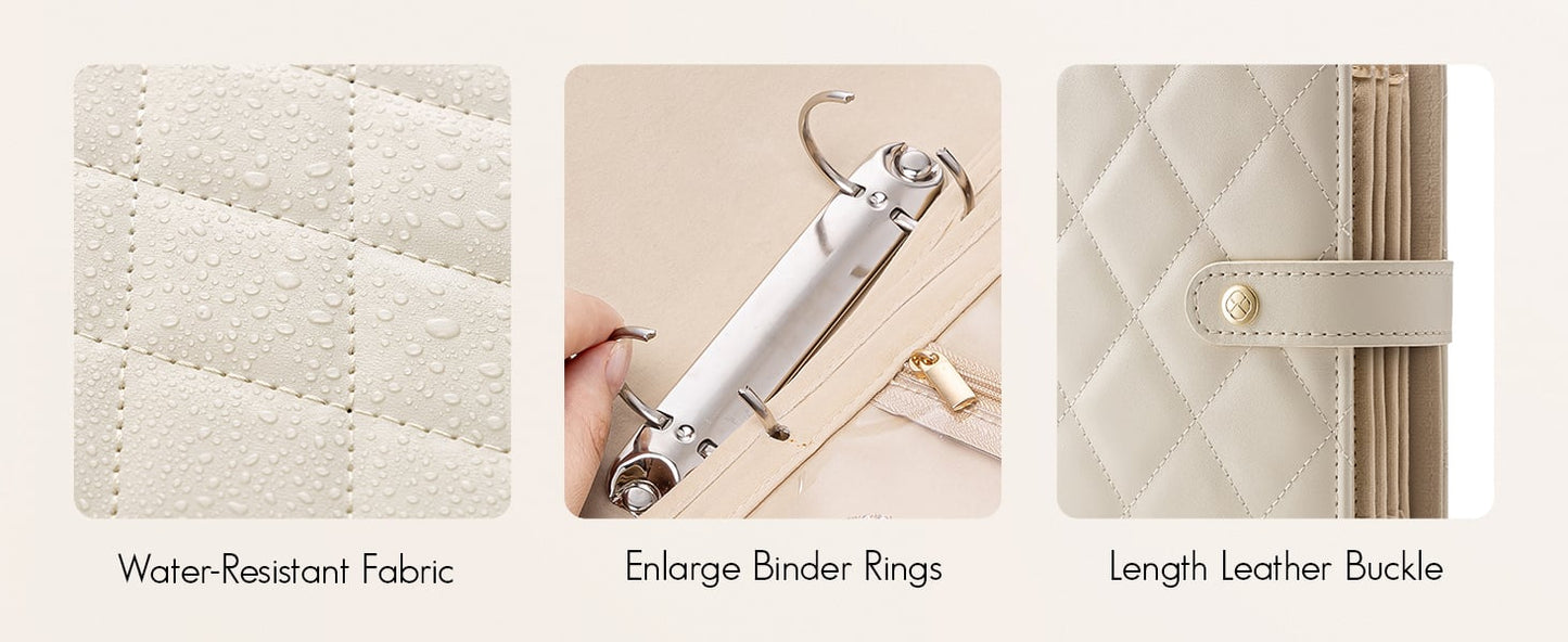 No More Tangled Necklaces – Luxury Travel Jewelry Organizer Book
