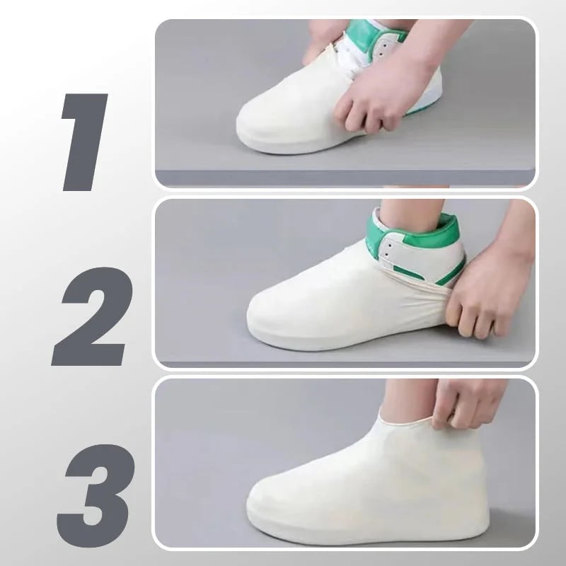 📢📢40% OFF !! ⏰ Waterproof Rain Shoe Cover – Non-slip sole & easy on/off – Reusable. perfect for wet weather or muddy walks – fits most shoes. keeps feet dry 🌧️(BUY 1 GET 1 FREE)